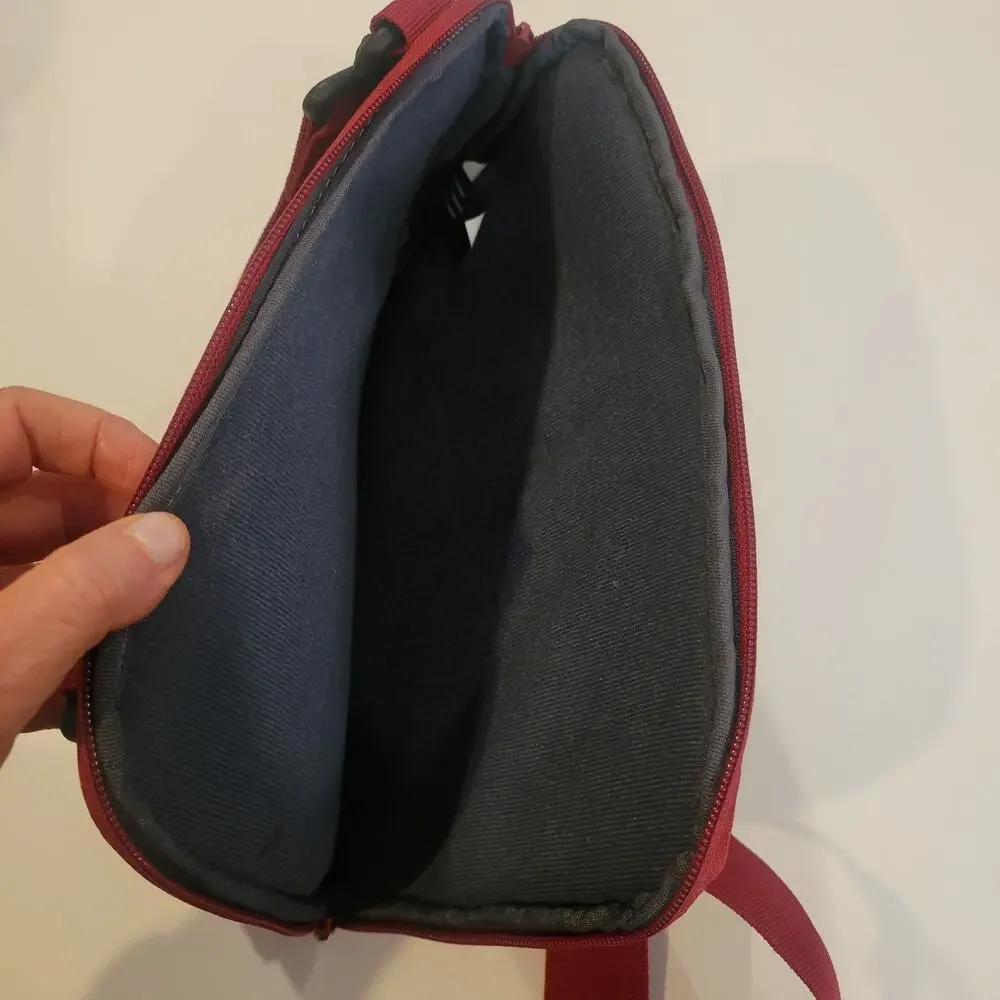 STM Protective Tablet Shoulder Bag Red Padded Crossbody Case
